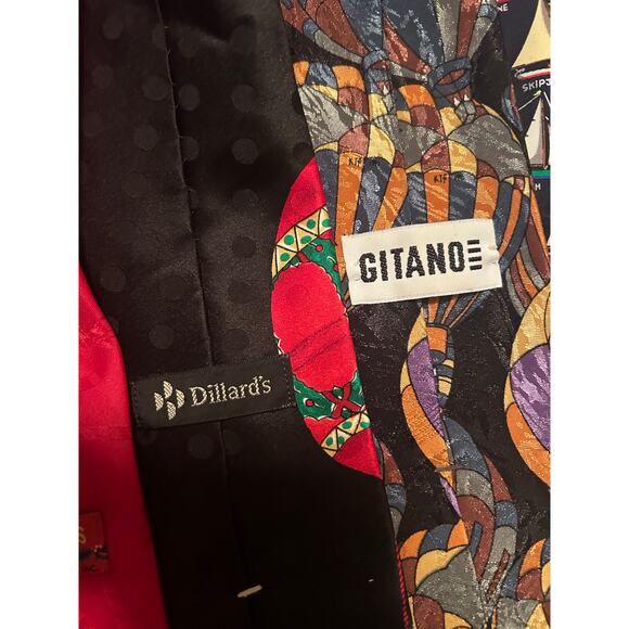 GUC Men's Hanging Tie Holder with Assortment of 5 Full Length Ties - Picture 6 of 6